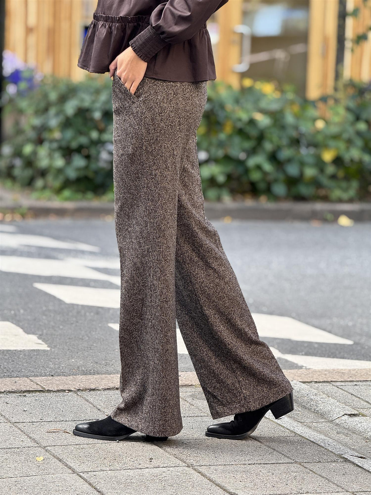 Ava Utility, Tweed Black/olive