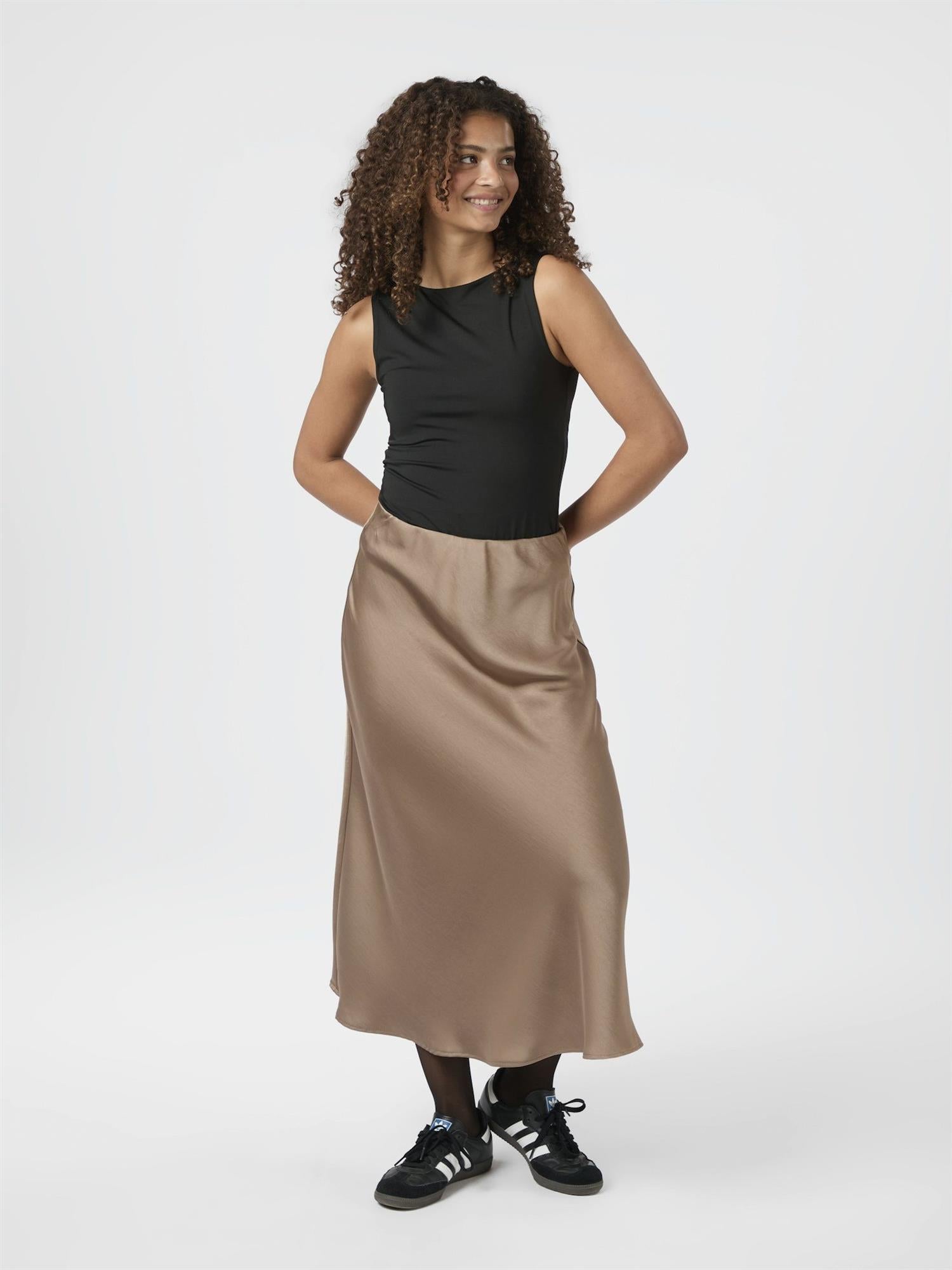 Bovary Skirt, Taupe