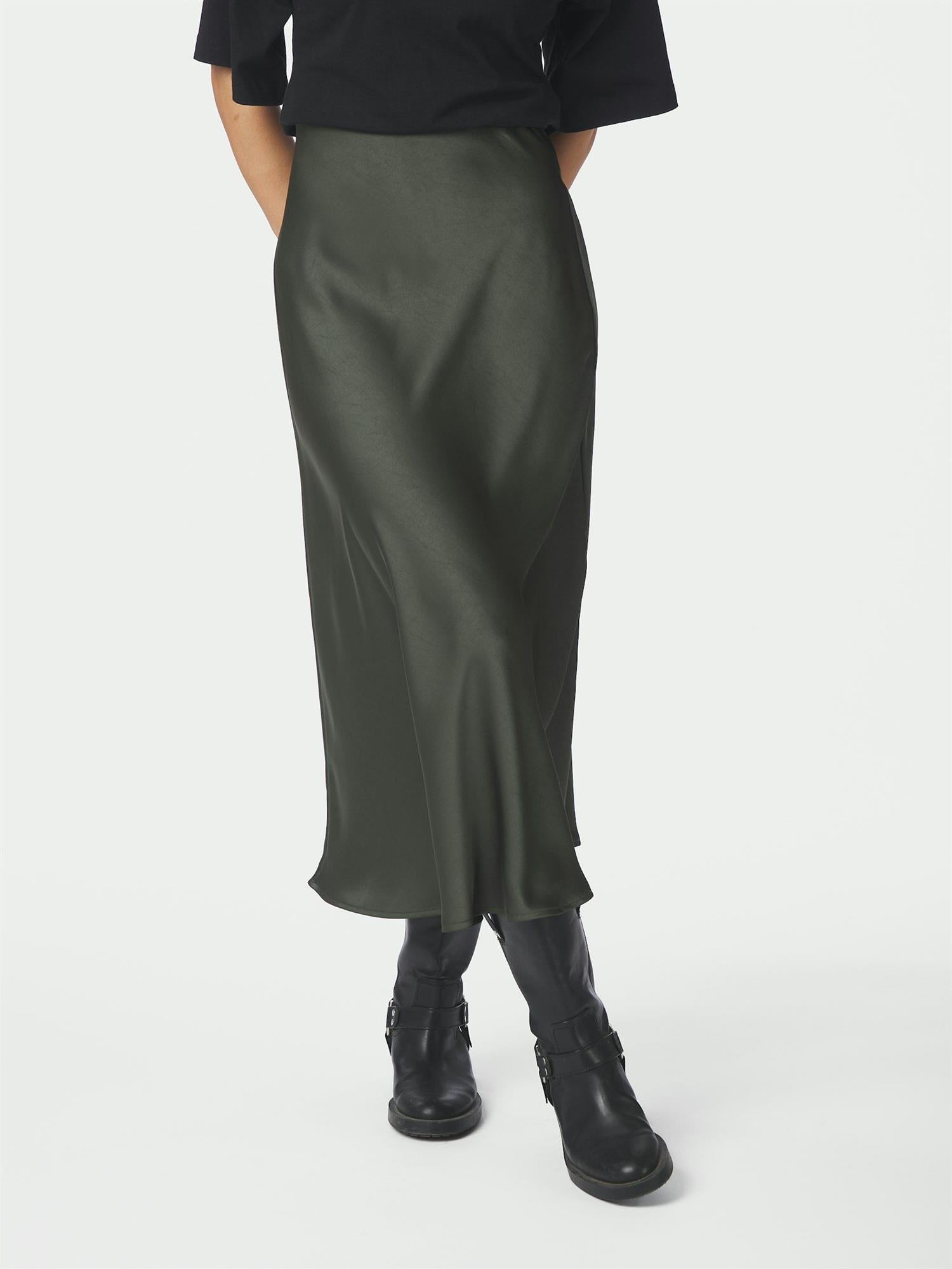 Bovary Skirt, Deep Green