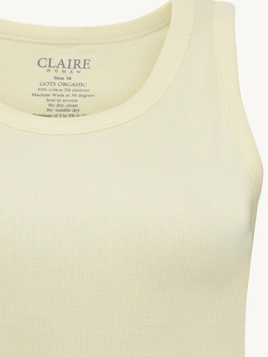 CW Avery Singlet, Yellow