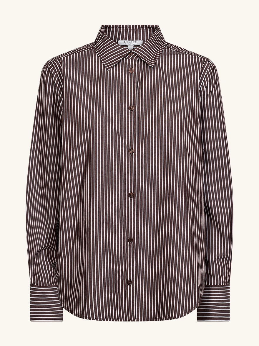 Rinnah Shirt, Chocolate