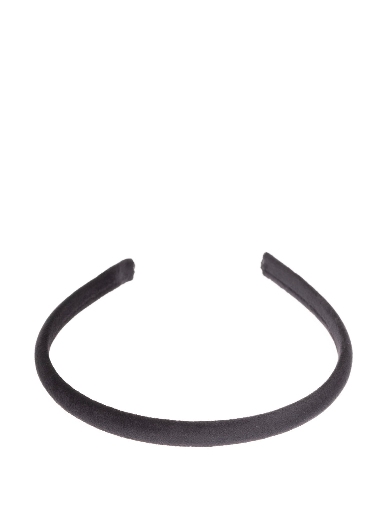 Velvet Hair Band Thin, Black