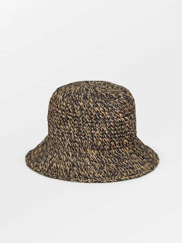Florio Bell Bucket Hat, Black