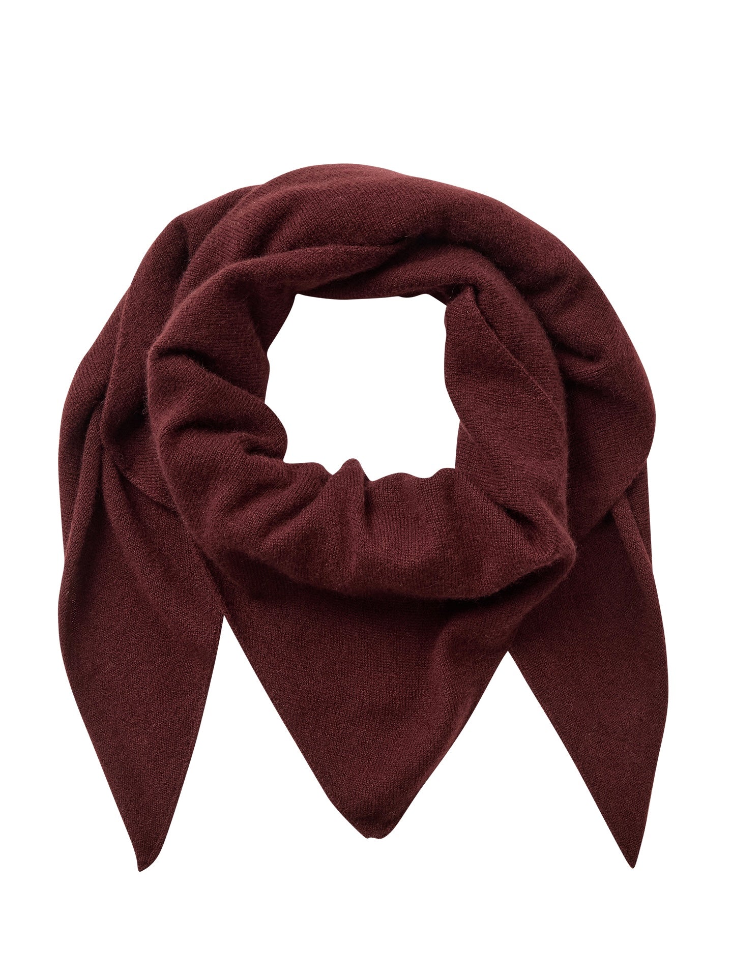 Bailey Kashmir Scarf, Burgunder