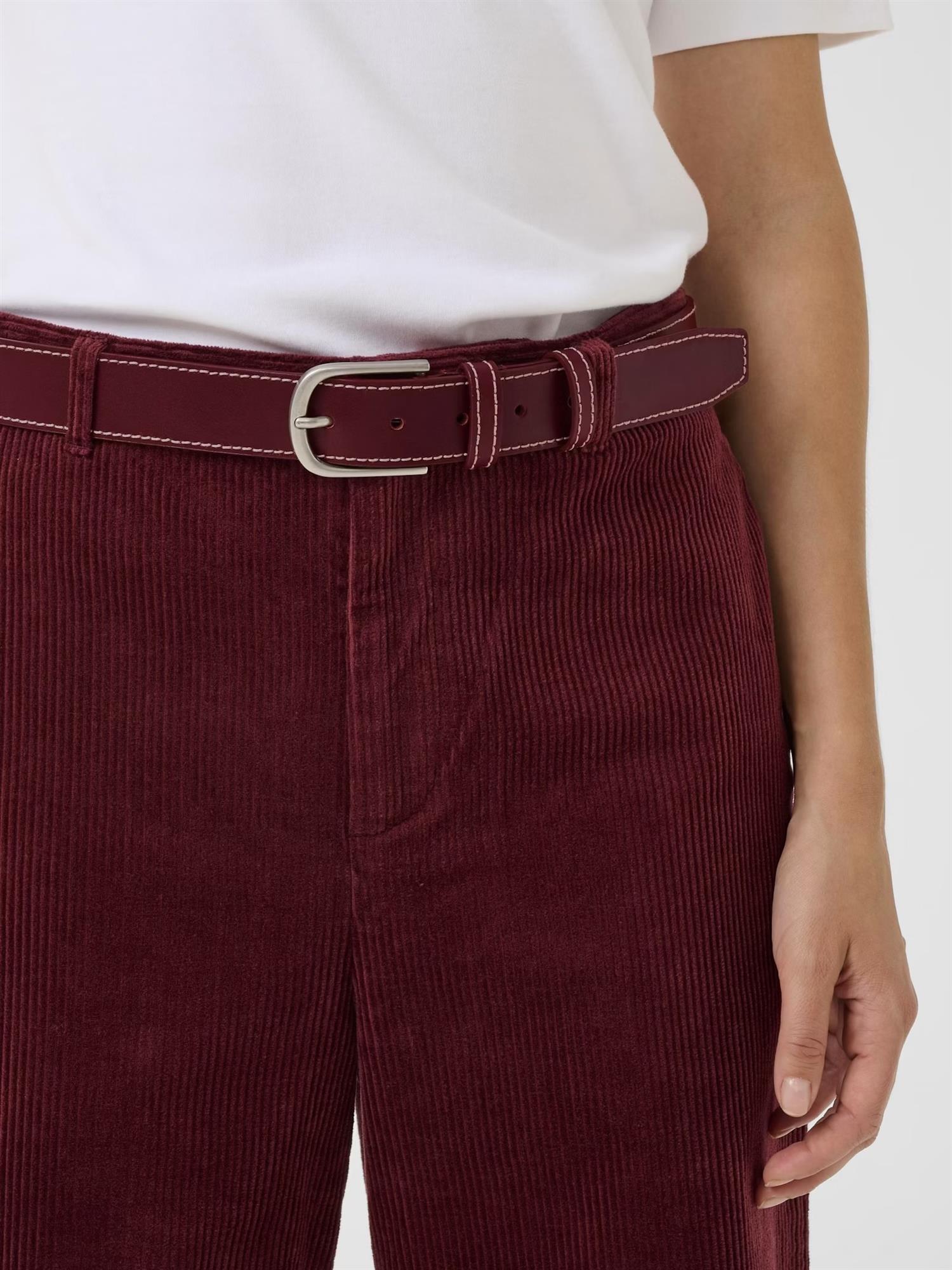 Seyra PW Belt, Burgunder