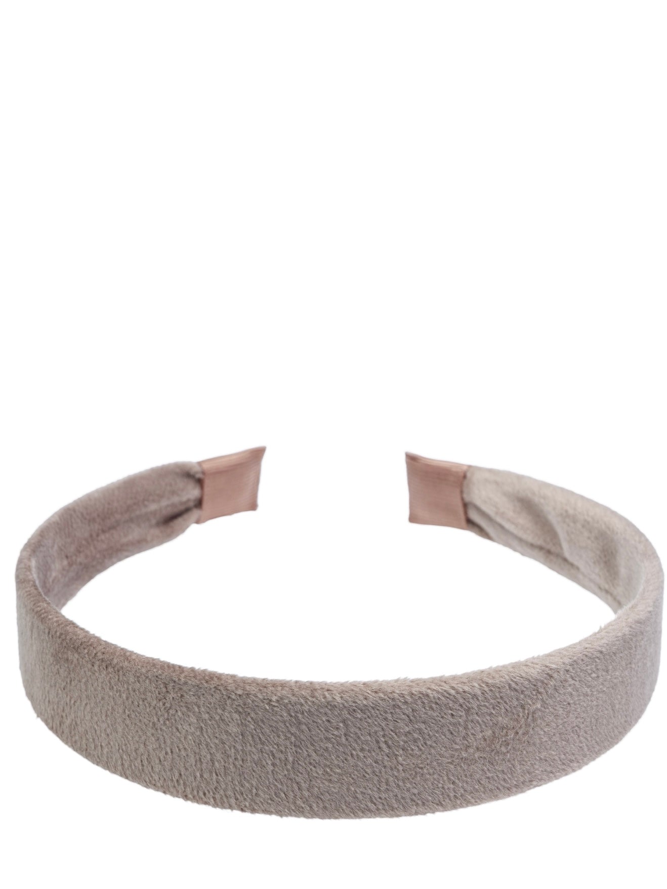 Velvet Hair Band, Taupe