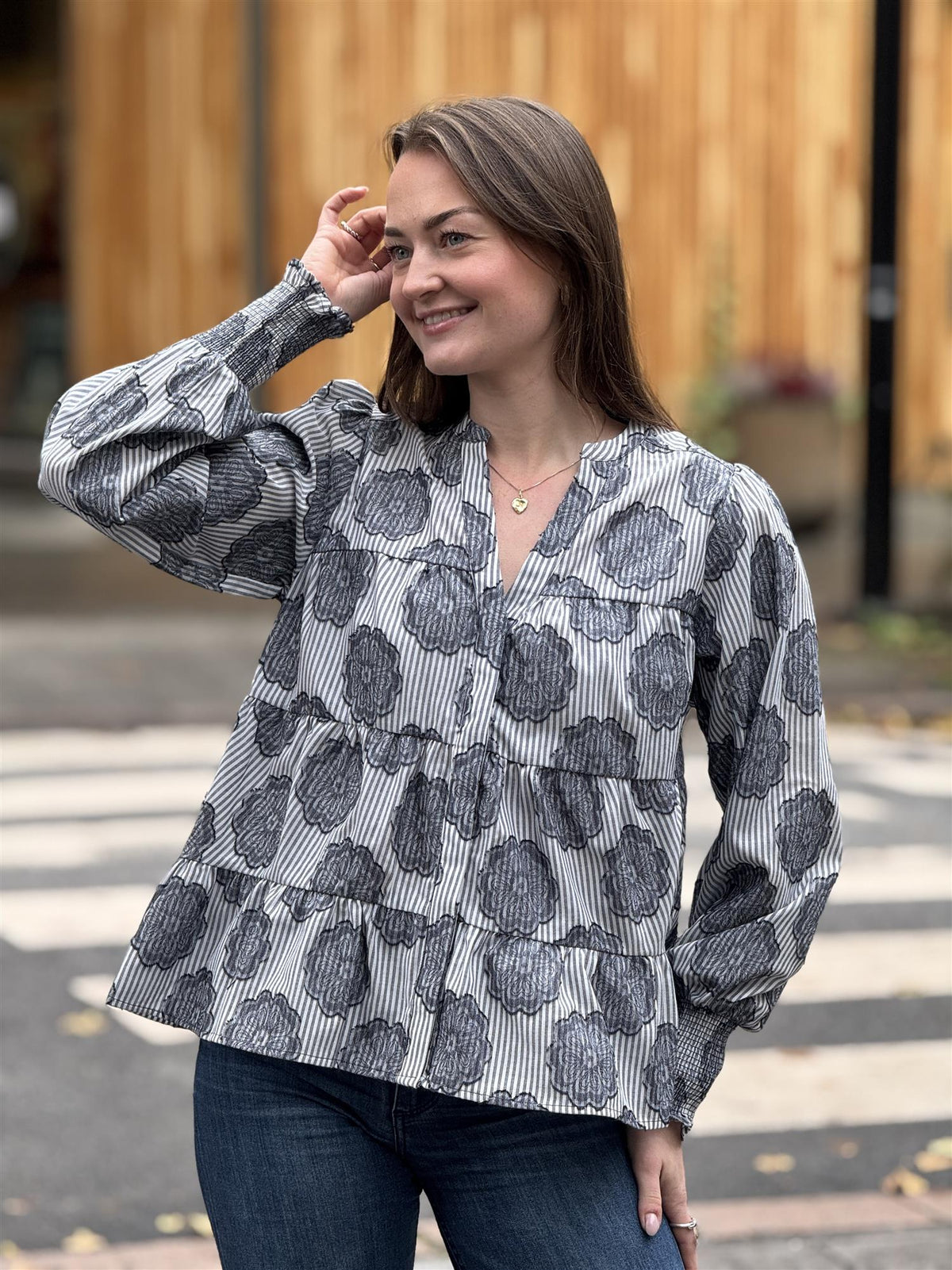Bellamy Shirt, Grey