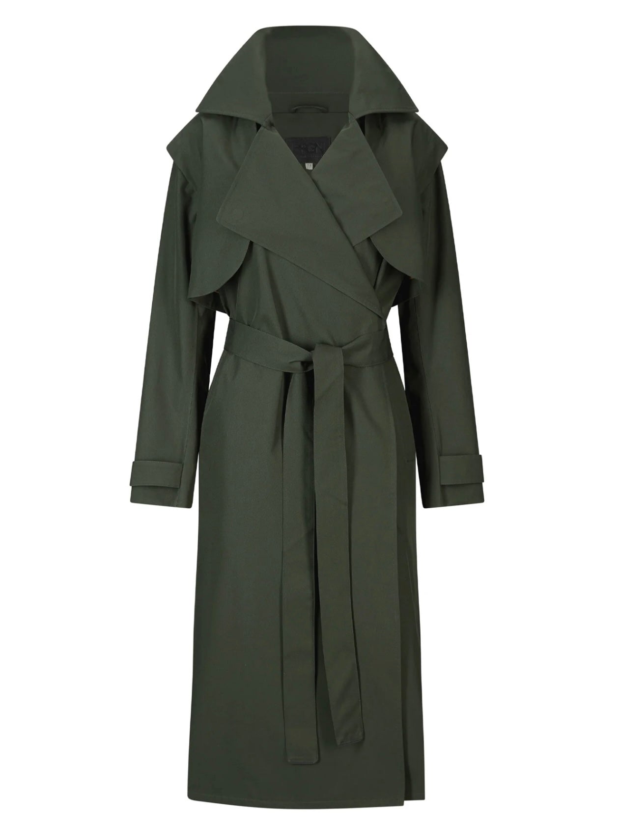 Regndråpe Trench Coat, Green
