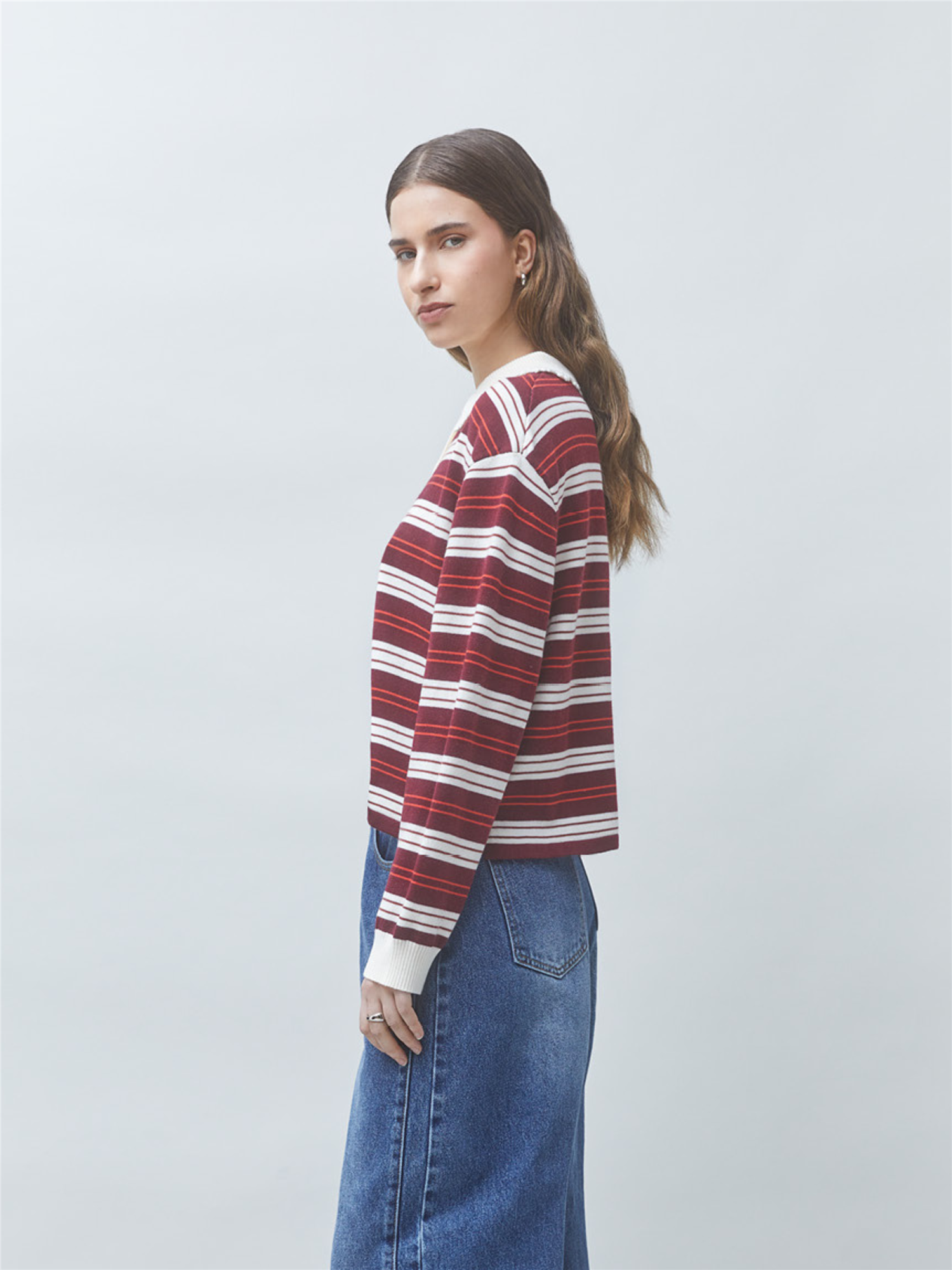 PREGO Sweater, Burgunder