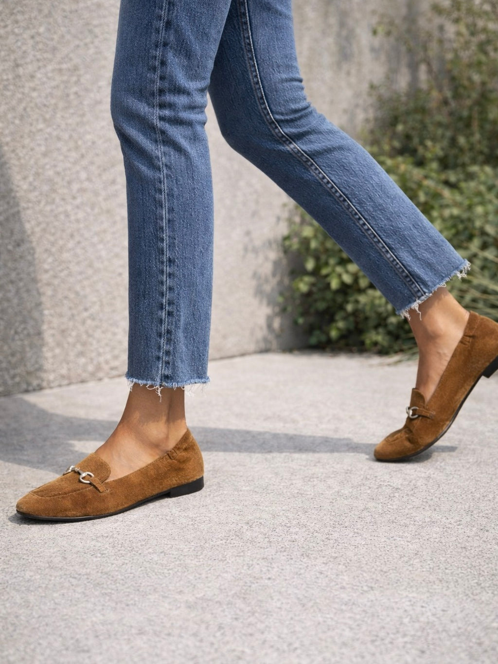 Tabac babysilk suede 555