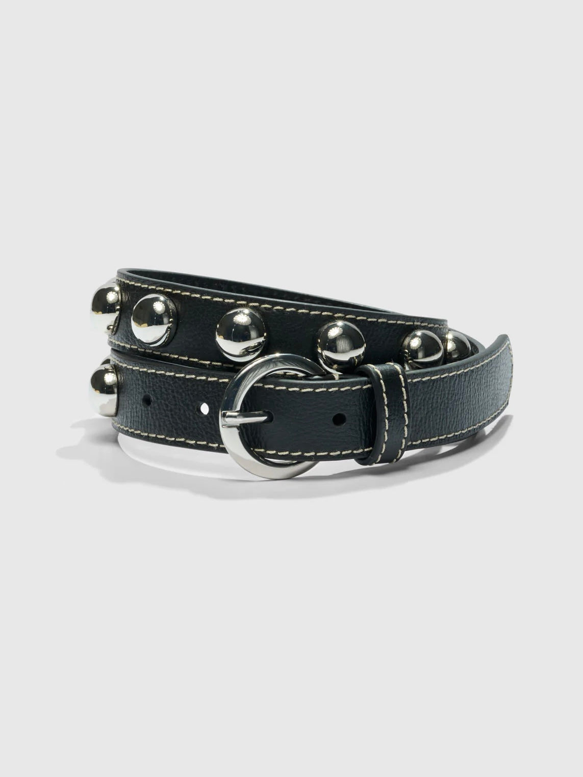 Jara Studed Belt, Black