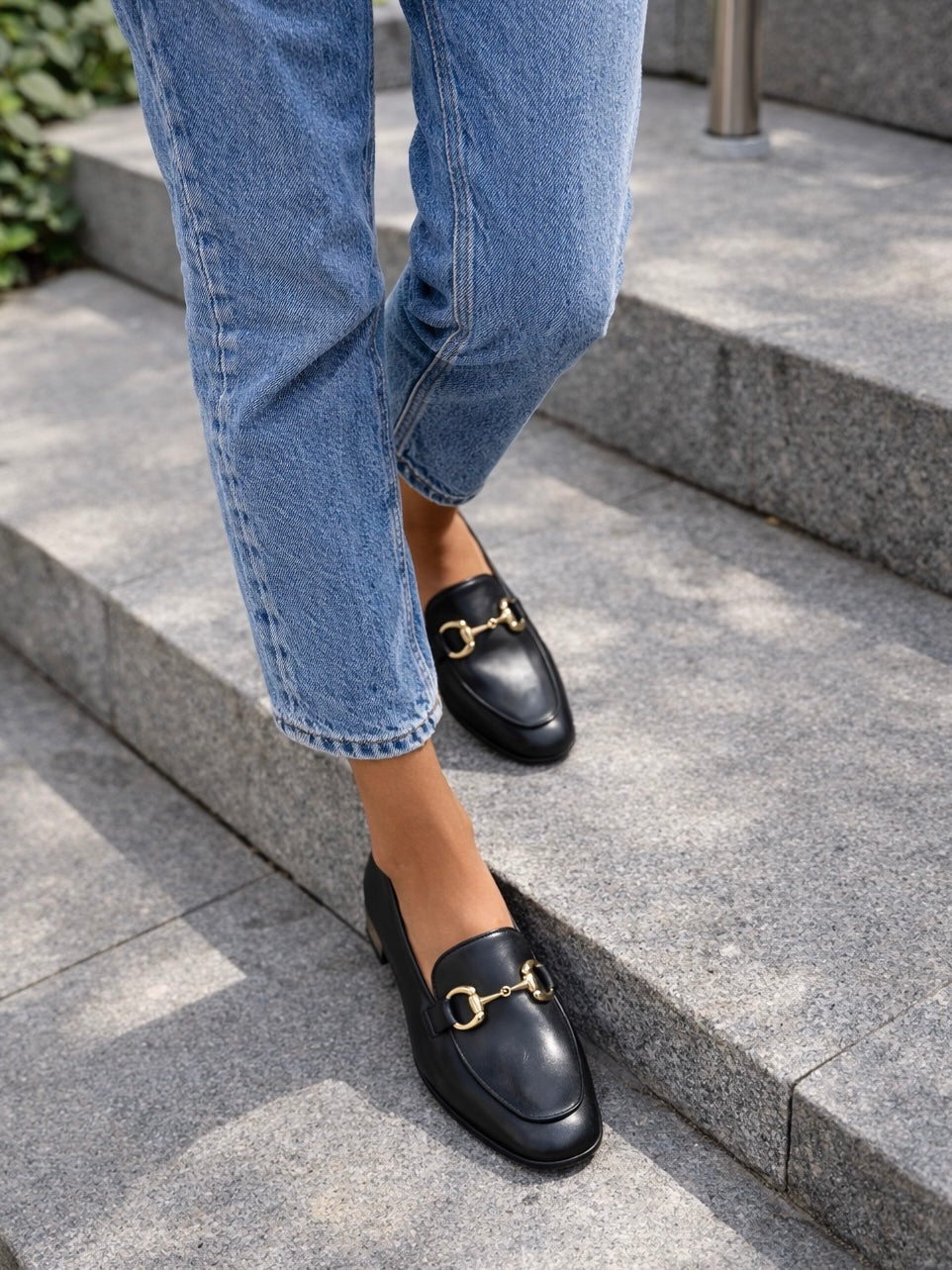 Black Nappa/gold 70