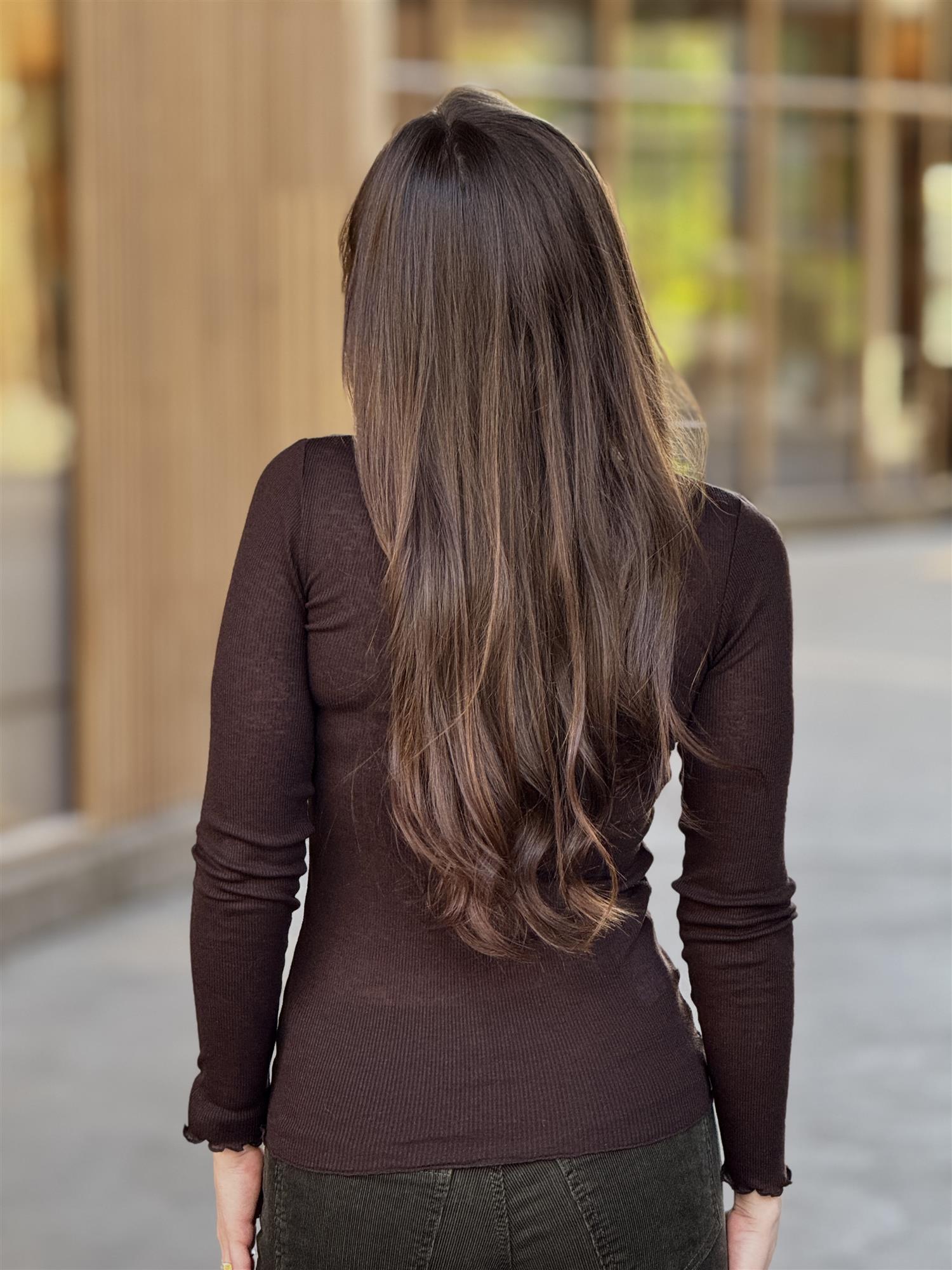 Amber T-shirt, Brown