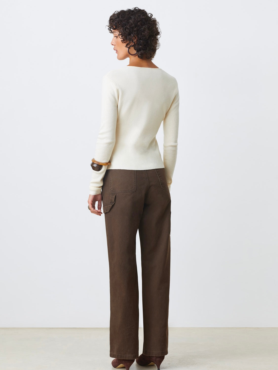 Gamira cardigan, Blanc Casse