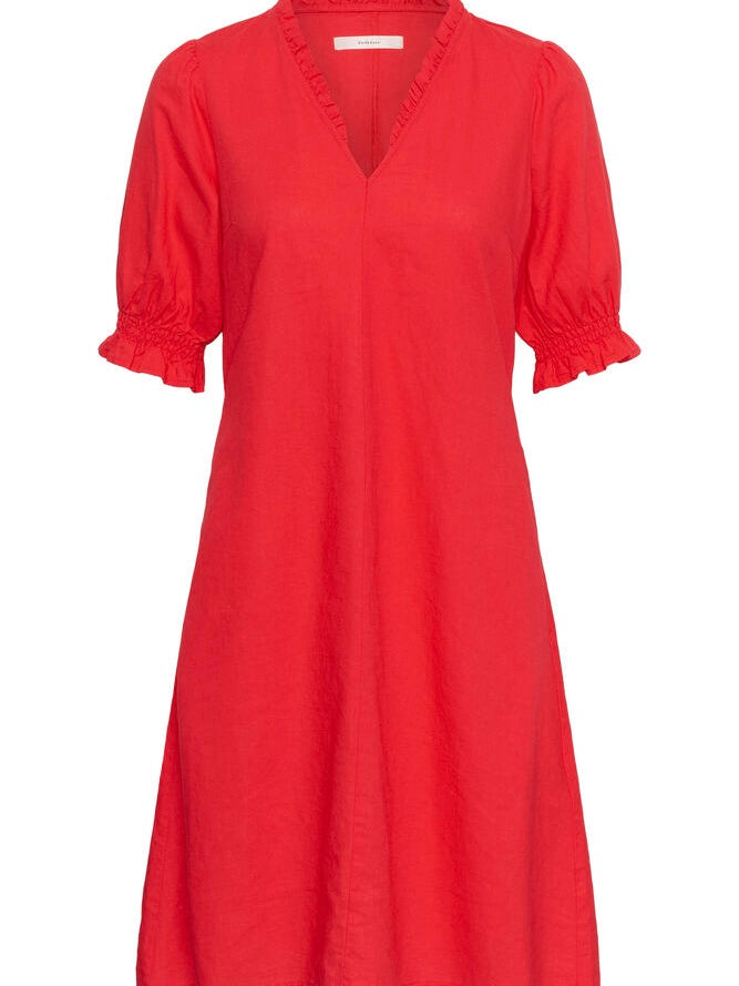 EDITH IW RIGITTA DRESS, Red