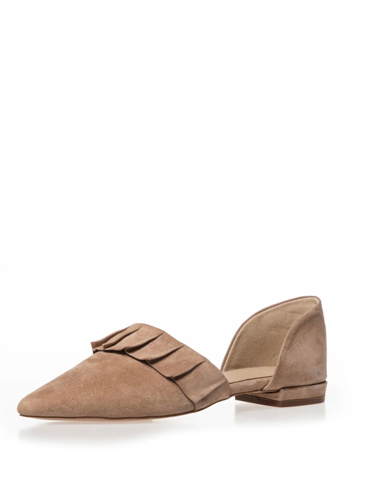 NEW ROMANCE, Suede, Dark Beige