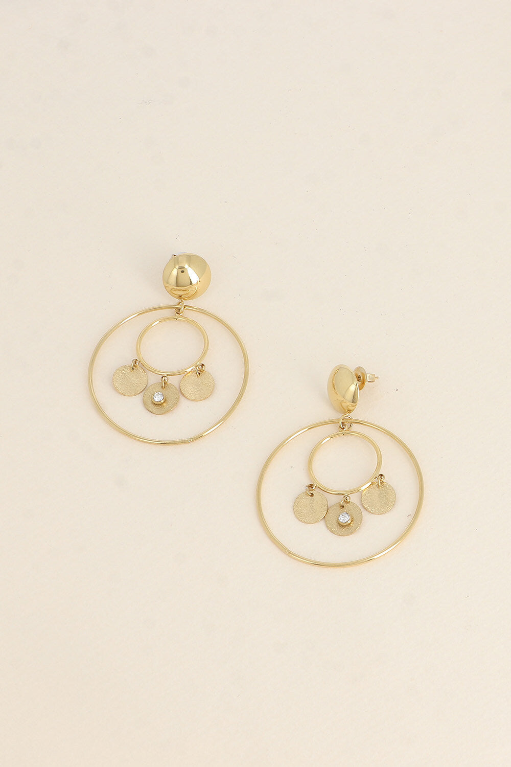 earrings, dangeling tassels