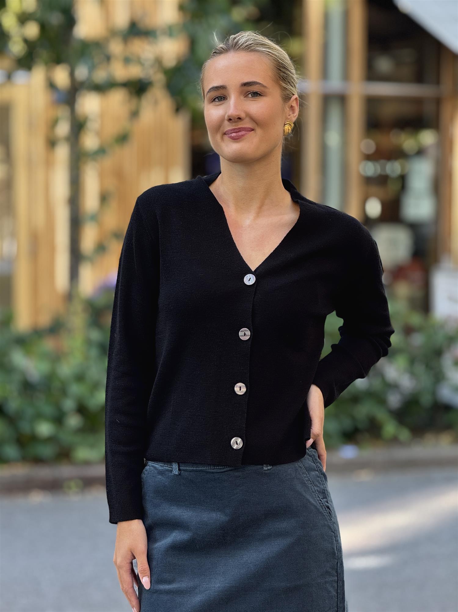 Cait Cardigan, Black