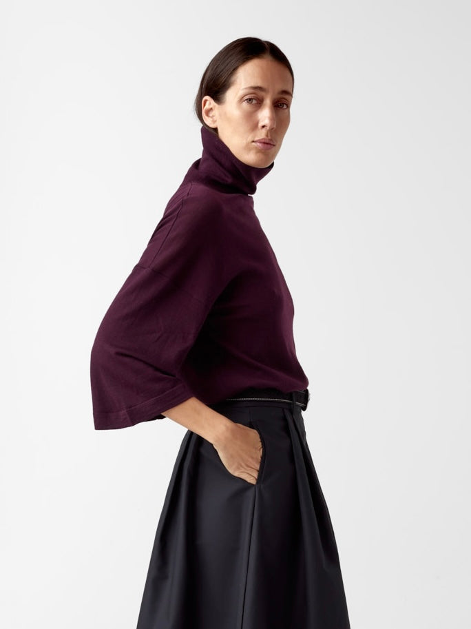Tia Merino Knit, Burgunder