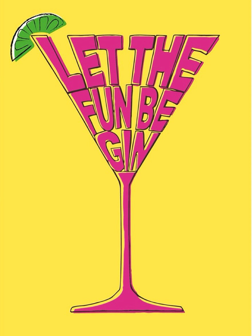 Let the fun begin, Postcard