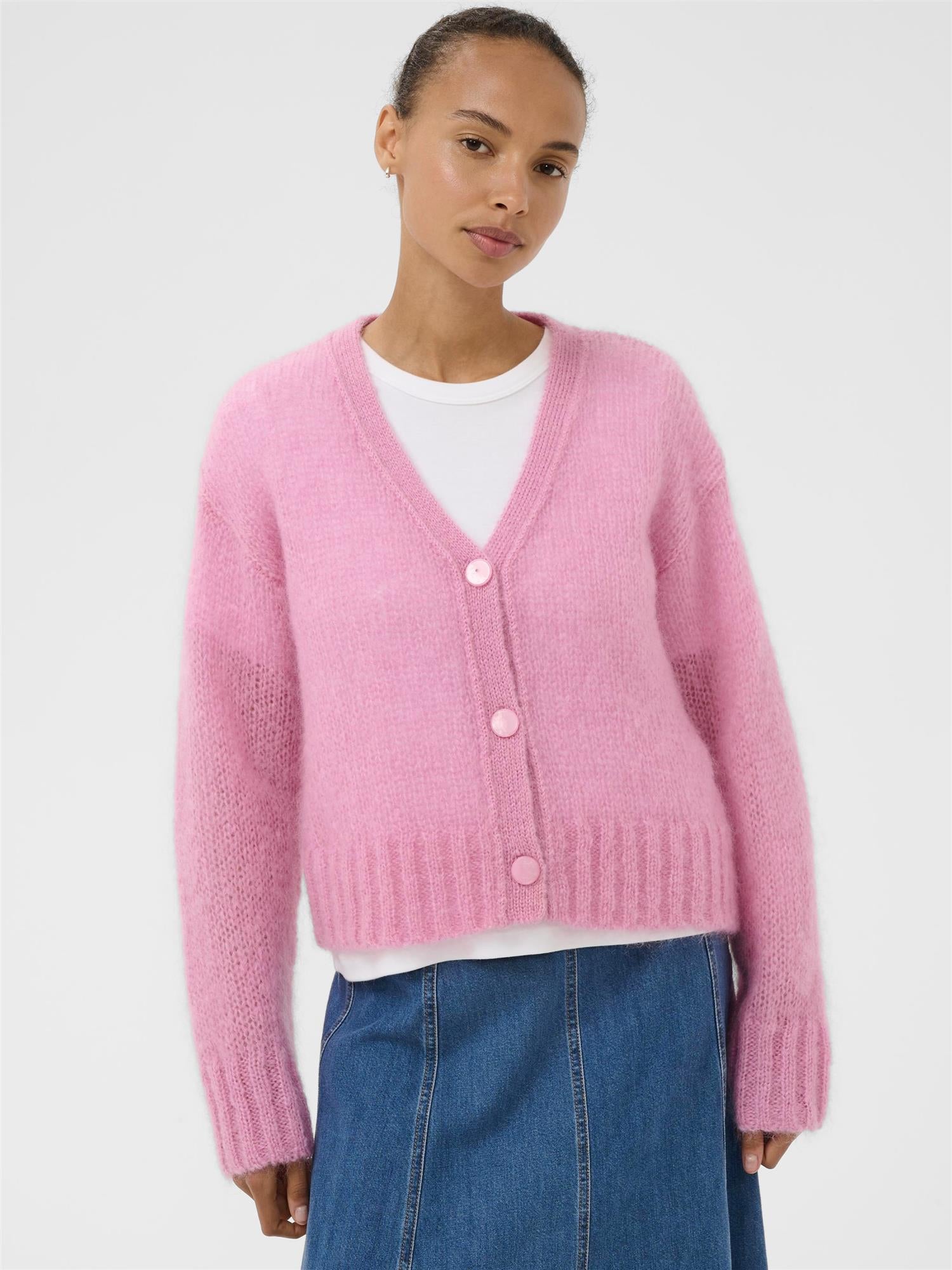 Zendaya PW Cardigan, Pink