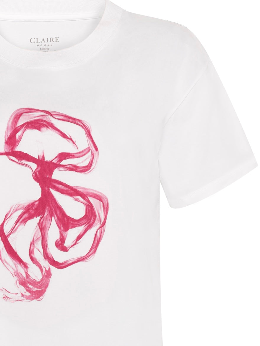 Amani T-shirt, Coral