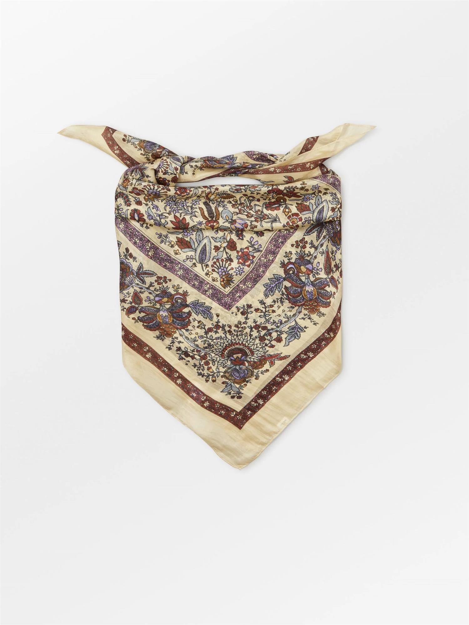 Tapisflora Taby Sia scarf, White
