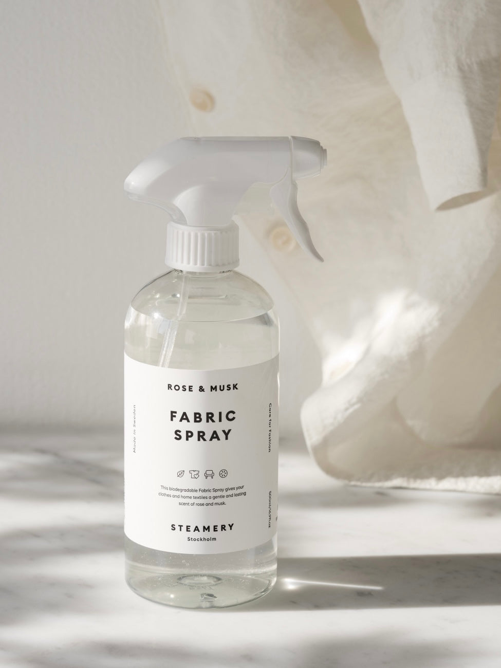 Fabric Spray, Rose & Musk, 500 ml