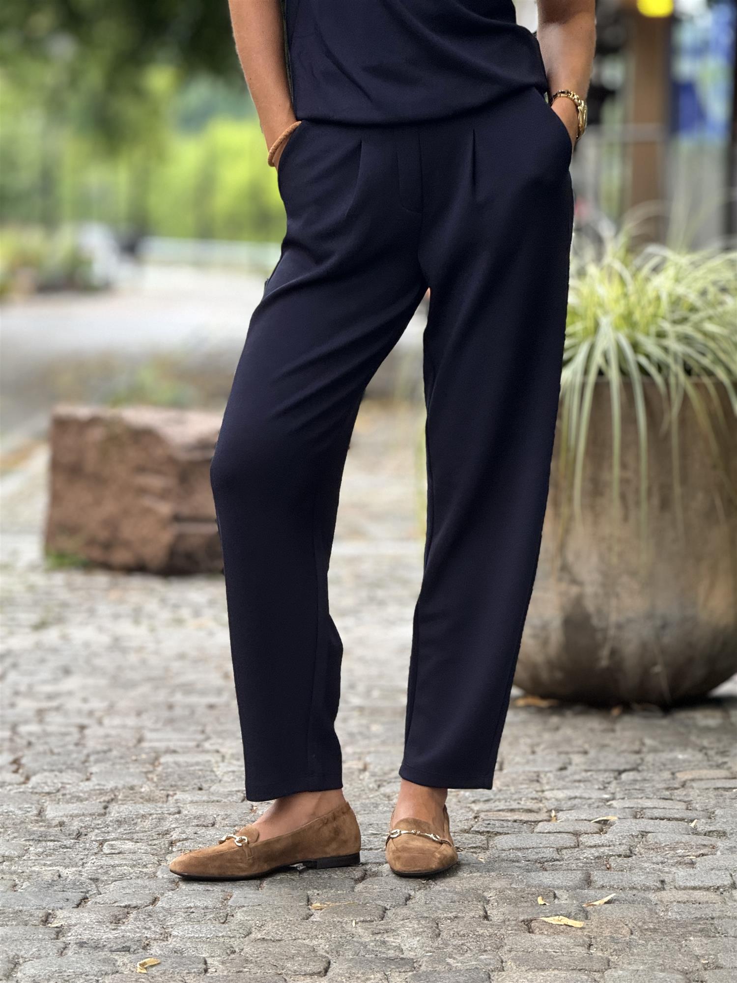 Camina Pants, Navy