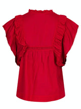 Jayla S Voile Top, Red