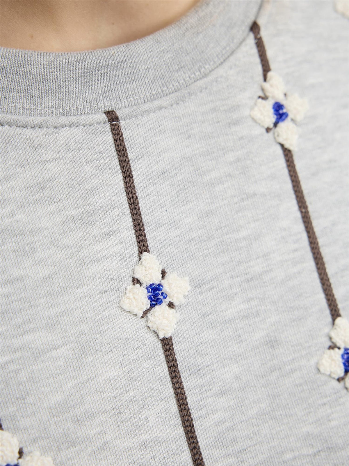 VESICLE Pullover, Light Grey