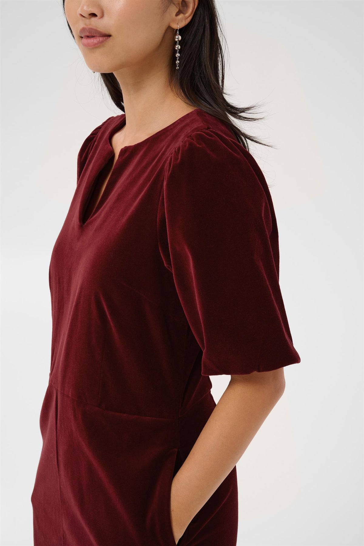 Daiva PW Dress, Red