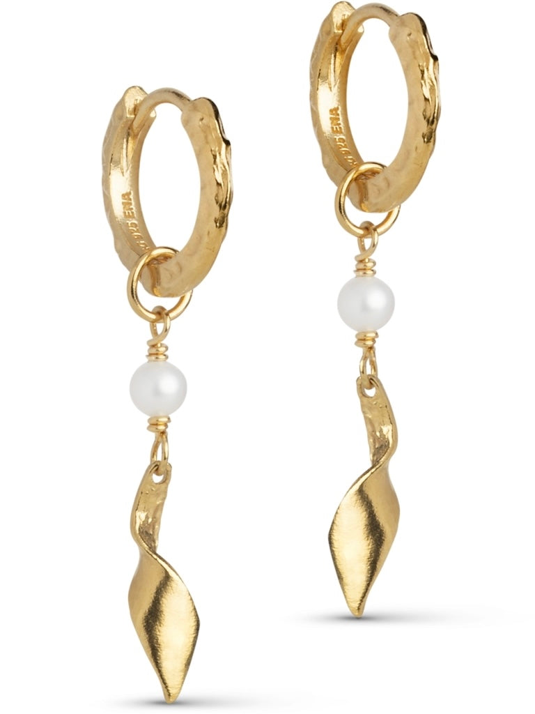 Earring, Hoops, May, gold