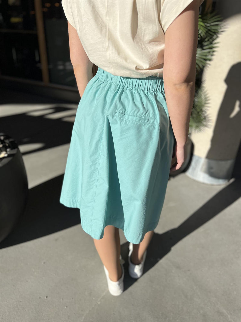 Skirt, a-shape, knee length