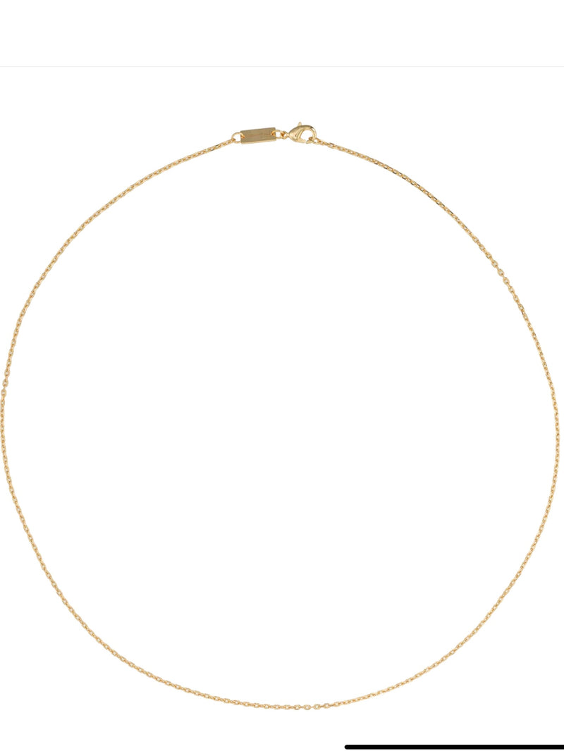 Gold Necklace 60 cm