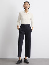 Jersey Blouse, Off White