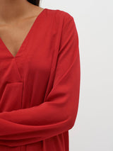 Rinda IW Blouse, Red