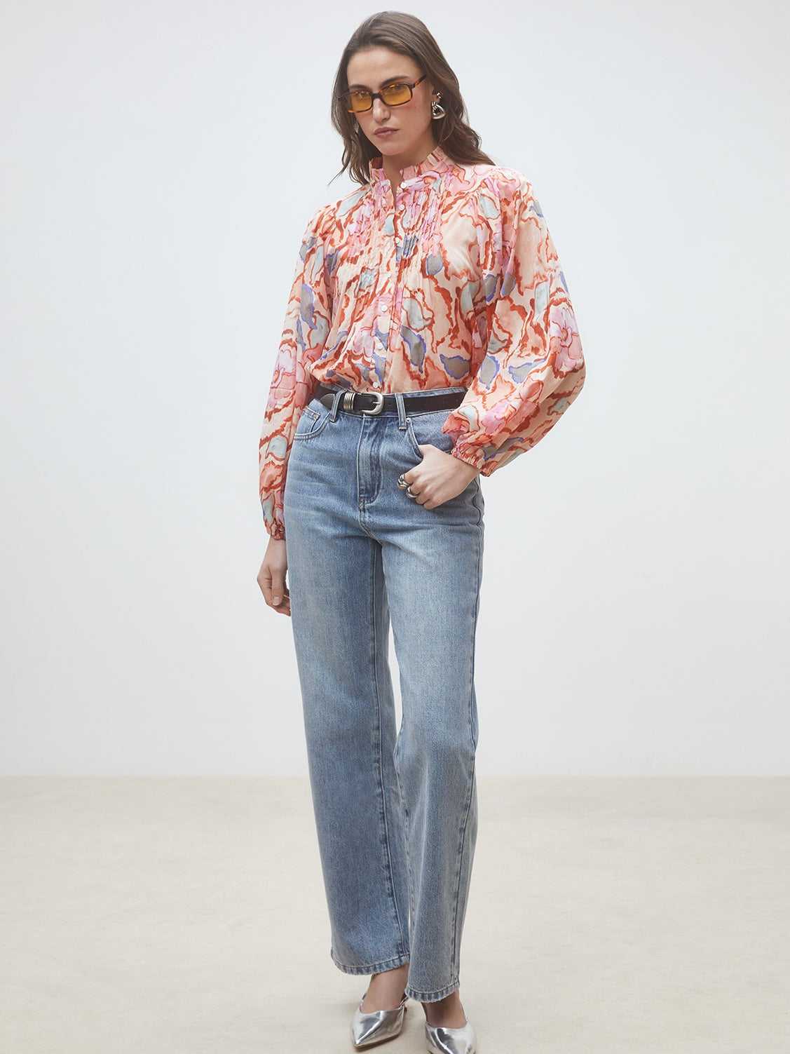 Leya Blouse, Print
