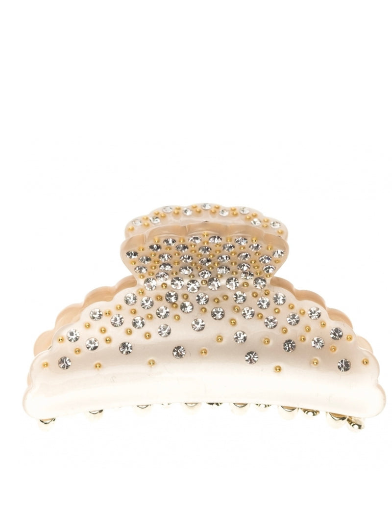 Crystal Hair Claw Large, Sand