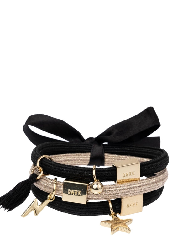 Hair Ties 3pk, Black