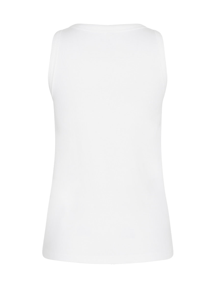 CW Avery Singlet, White