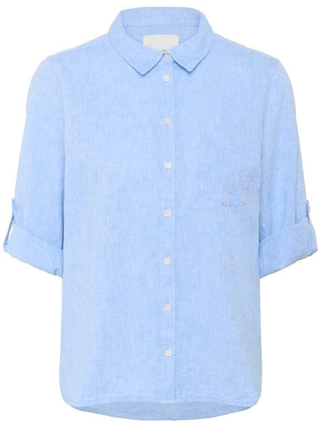 Cindie PW Shirt, Light Blue