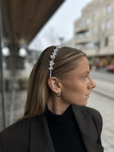 Crystal Hair Band, White