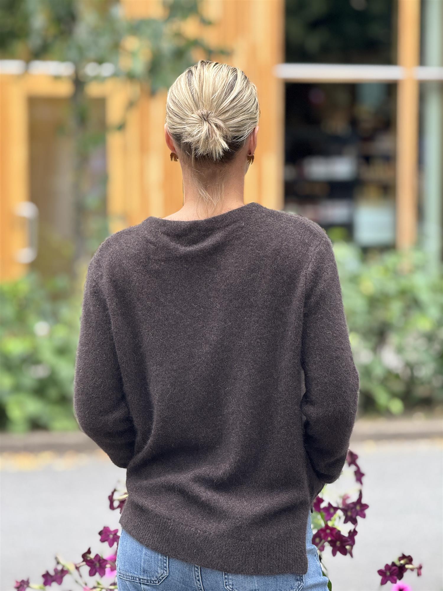 JOIE Pullover, Espresso Brown