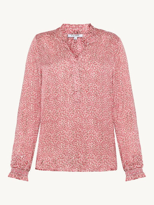 Sadie Shirt, Coral