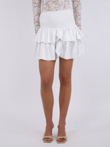 Carin R Skirt, White