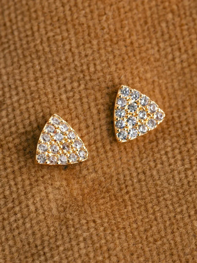 Eliza - Sparkling Crystal Stud Earrings