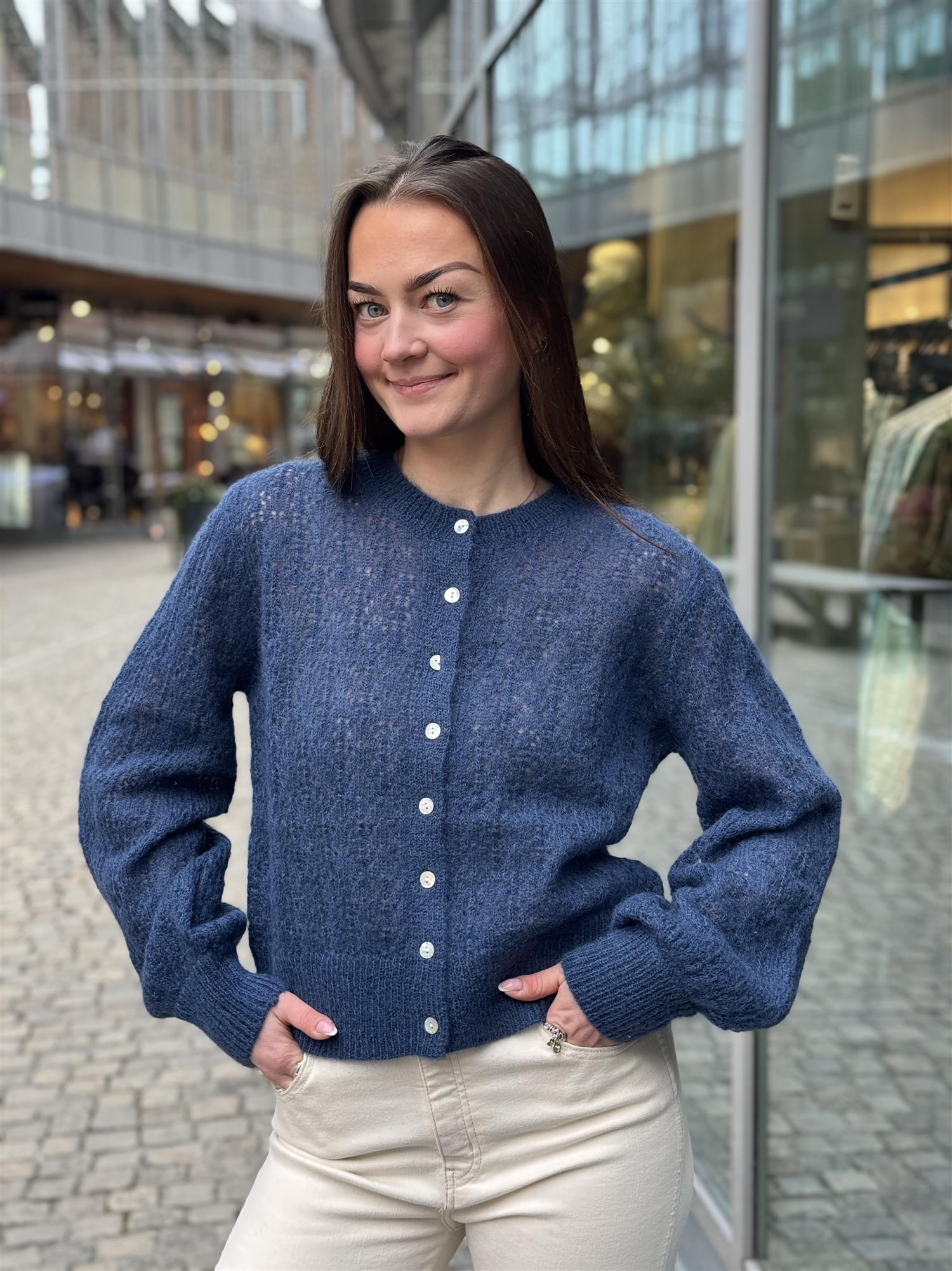 Aimi Cardigan, Ocean Blue