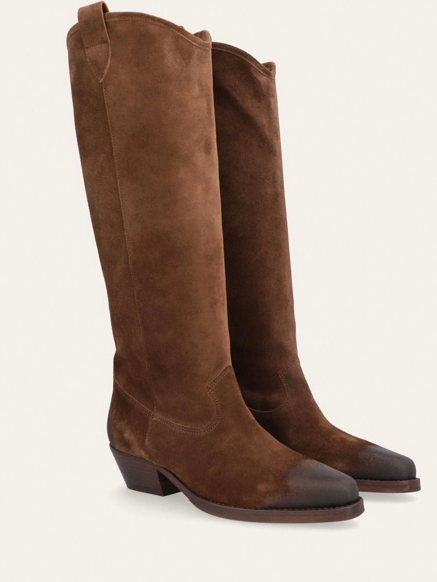 Arabica babysilk suede, Long Boots
