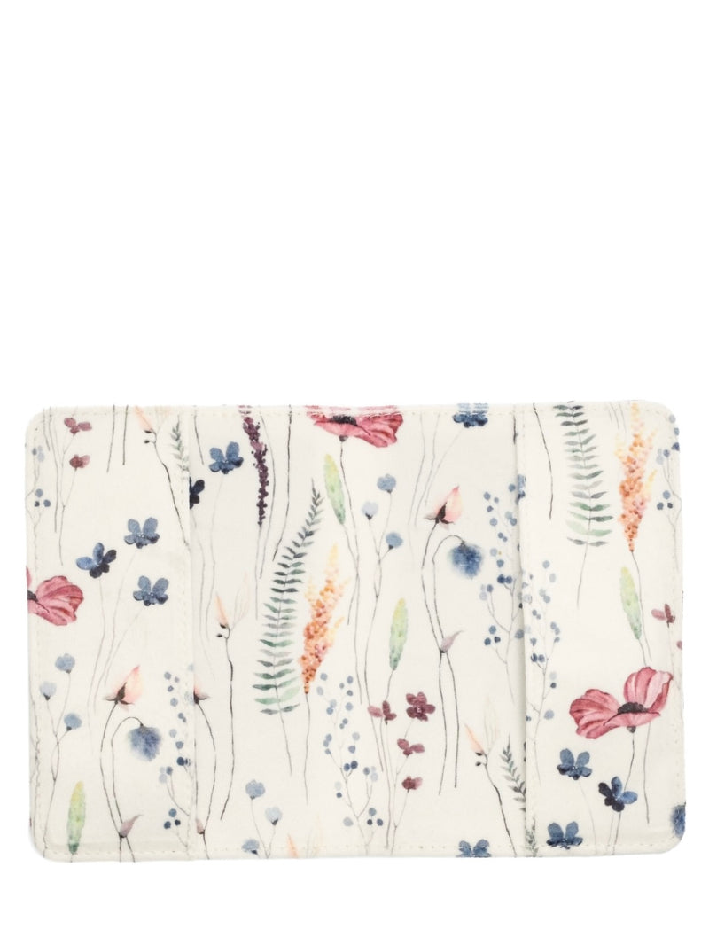 Velvet Passport Cover, Flower